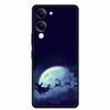 Christmas Case For Vivo Y04 Y04S Y37C Soft Silicone Phone Cover Funda For Vivo Y 04 04S 37C Black TPU Protective Bumper Casing
