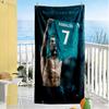 Ronaldo's Rainy Night Beach Towel High Absorbency & Quick-Dry Comfortable Lightweight