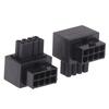 Motherboard CPU 8PIN Power Steering Connector 8PIN 90 Degree Adapter Power Interface Steering Head