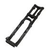29inch Black Bike Suspension Fork Tapered Tube Aluminium Alloy Mountain Bike Front Fork Manual