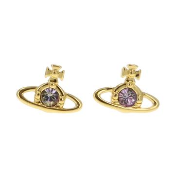 Серьги Nano Solitaire Brass [Vivienne Westwood] Женские 62010037/02R775 [Товар]