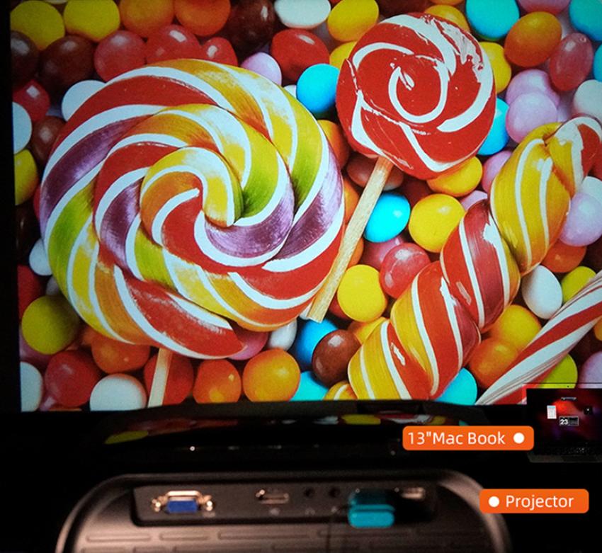 Производитель T9 HD проектор Домашний портативный мини-проектор для мобильного телефона 4K Домашний кинотеатр Android То же