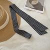 Korean Long Silk Scarf Summer Hair Band Fashion Long Scarfs  For Women