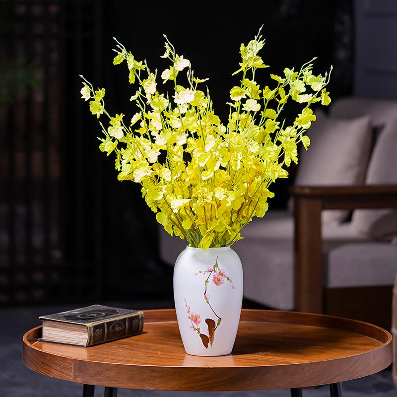 Современная минималистичная керамическая ваза для икебаны для украшения гостиной и шкафа