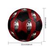 SC Freiburg Soccer Ball Colorful All Ages Machine Stitched PVC Competition Ready Durable High-Bounce.SIZE5
