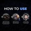 Beardo Продвинутая сыворотка для роста волос 50 мл с дермароллером Мужской набор для контроля выпадения волос, стимуляции роста и загущения бороды