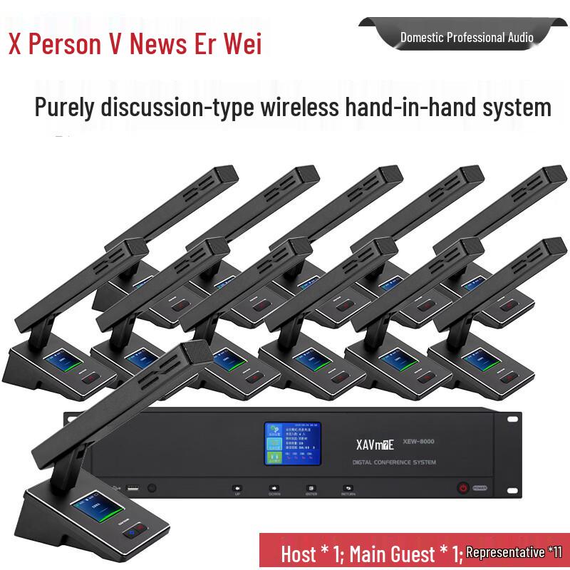 XEW-8000 Series Professional Digital Wireless Conference Microphones (CN version)