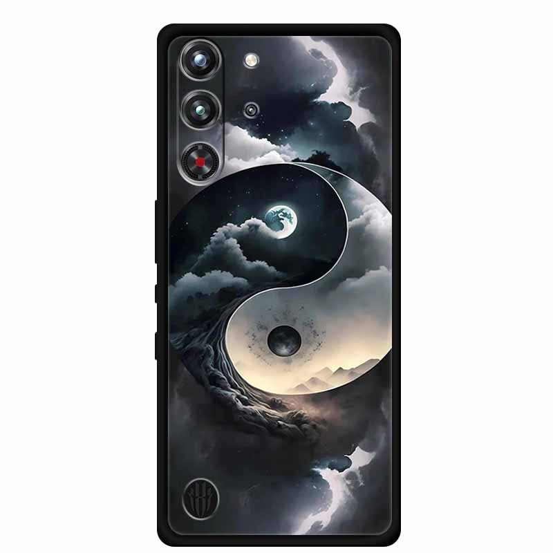 Чехол для ZTE nubia Red Magic 10 Pro Magic10 Pro Чехол-бампер Мягкий силиконовый задний чехол для телефона ZTE Nubia REDMAGIC 10 Pro Чехол-сумка