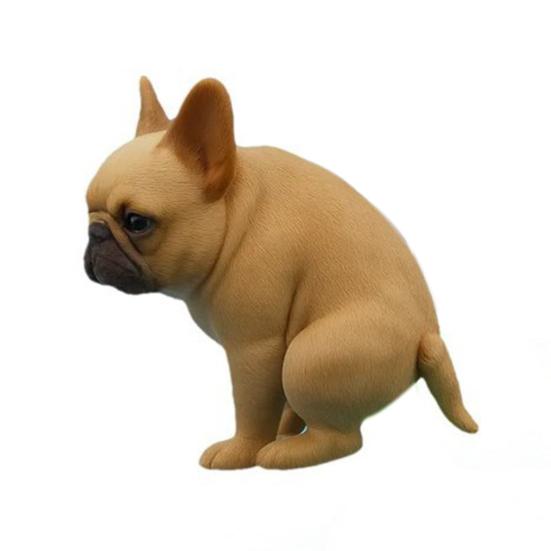 Pooping French Bulldog Toothpaste Dispenser Vomit Cat Toothpaste Topper Bathroom Toothpaste Dust Protection Cap Cover Prank Accessories