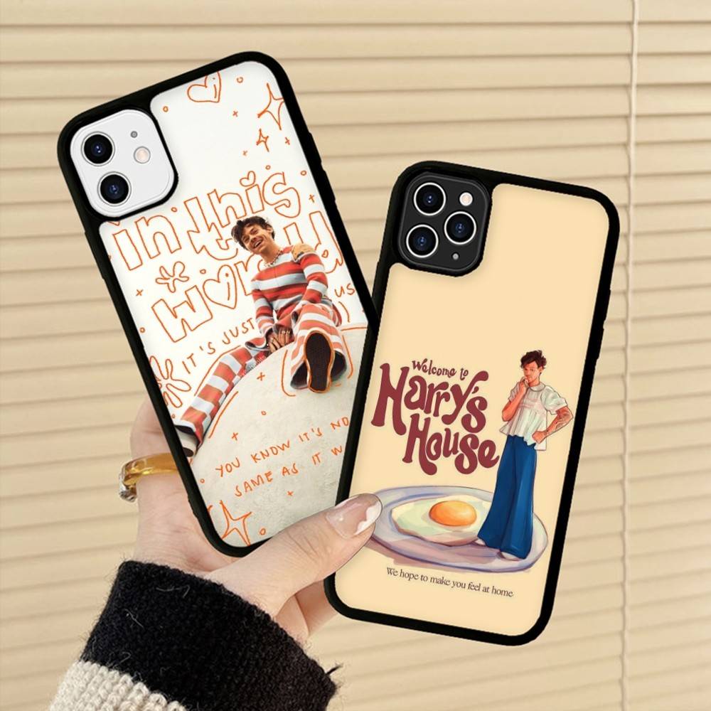 Чехол для телефона Harrys Phone Case Singer S-Styles Love On Tour с беспроводной зарядкой PC+TPU для iPhone 11 12 13 14 15 16 17 Pro Max Plus