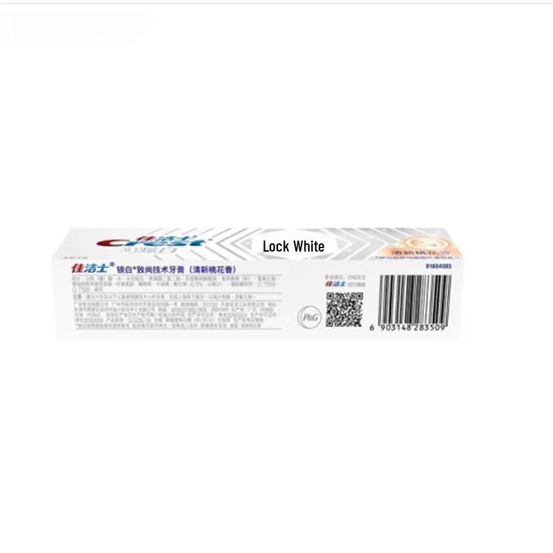 Crest Lock-White Зубная паста «Абсолютная свежесть» со вкусом персика