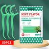 Mint Flavored Dental Floss Is a Tool for Cleaning Interdental Gaps, with 50/150/300/750PCS, and Is an Essential Tool for Cleanin