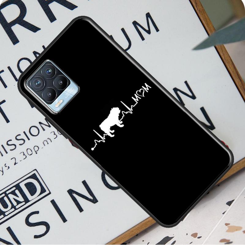 Чехол для телефона English Bulldog Heartbeat для OnePlus 9 Pro 8T 9R Nord 2 для Realme 6 7 8 Pro 8i GT Master GT Neo 2 C21