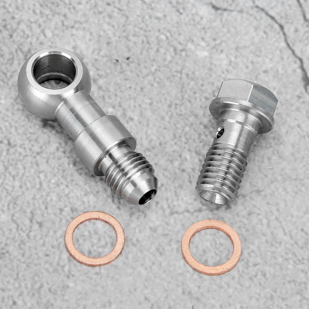 Turbo Oil Feed Bolt Kit M10X1.5Mm 4An1.8MM Restrictor TD0405