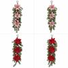 Hanging Christmas Hanging Vine Faux Flower Hanging Ornament  Christmas Festive