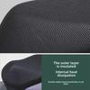 Универсальная 3D сотовая подушка для сиденья электромобиля - большая, утолщенная, защита от солнца, теплоизоляция - сетчатый чехол для мотоцикла