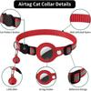 Регулируемый Легкий Кошачий Ошейник Для Air Tag с Колокольчиком Для Котят и Щенков
