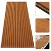 240cm EVA Foam Faux Teak Boat Yacht Decking Sheet Floor Mat Self-Adhesive Marine Flooring Faux Carpet Sticker Non-slip Rug