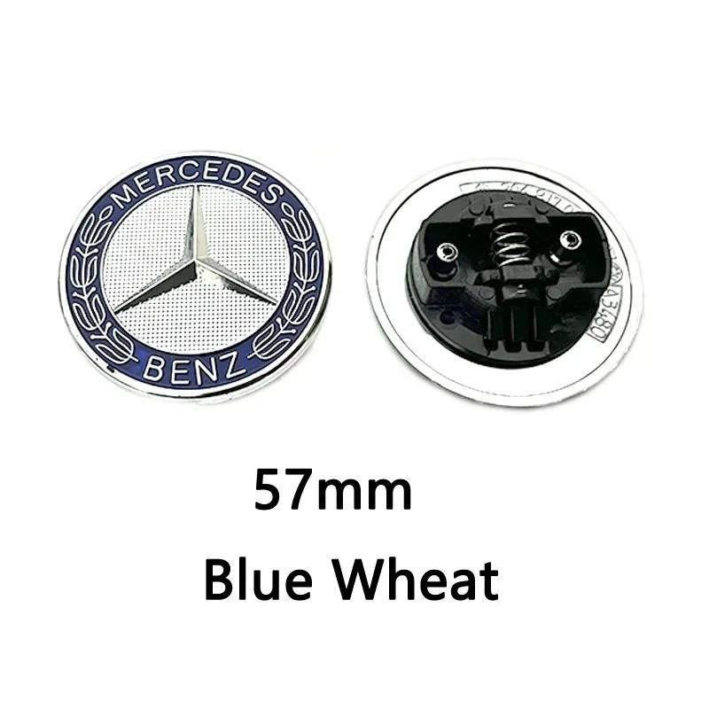 1 шт. 44 мм 57 мм 74 мм Металл Для Mercedes Benz Передний Капот Головной GLA GLB GLC GLE E200 E260 E300 Значок Эмблема Аксессуары