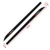 For Peugeot 2pcs Carbon Car Door Side Skirt Sill Stripe Sticker Decals Styling For Peugeot 206 207 208 107 106 205 4008 607 108