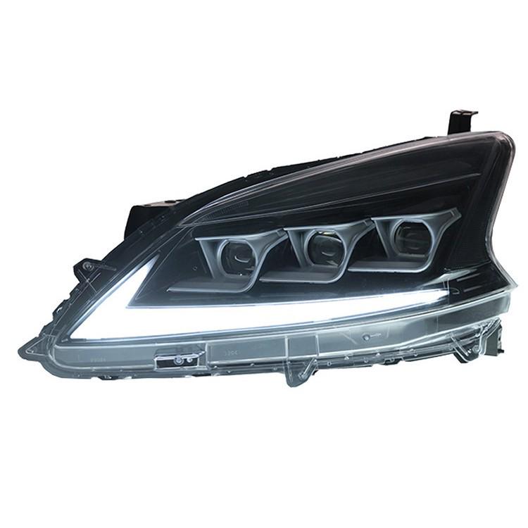 Светодиодная фара в сборе для 12-14 Sylphy: Дневные ходовые огни, Динамичные указатели поворота