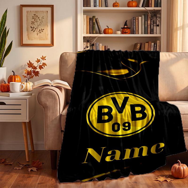 BVB Custom Flannel Blankets Soft Warm Cozy Throws for Home Decor Holiday Gifts