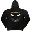 Disturbed Unisex Adult The Face Back Print Full Zip Hoodie
