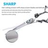 Sangelar 6 Inch Dragon Handle Hair Scissors Silver Professional Hairdressing Scissors Family Cut Fringe Shear,Beautiful Design