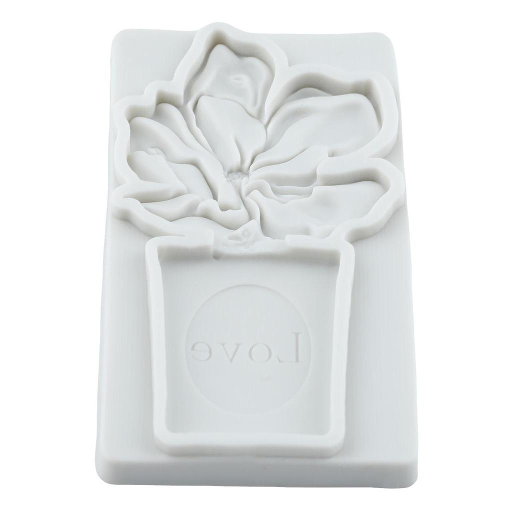 Силиконовые формы для флаконов духов, форма для мастики в виде цветка, инструменты для украшения торта, топпер для кексов, для изготовления шоколадных конфет, мастики, полимерной глины