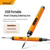 Karen Портативный USB Перезаряжаемый Беспроводной Паяльник - Внутренний Нагрев, Питание от Литиевой Батареи для Бытового Использования