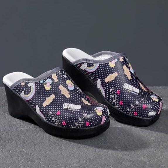 Ортопедические женские медицинские сабо — противоскользящие, удобные