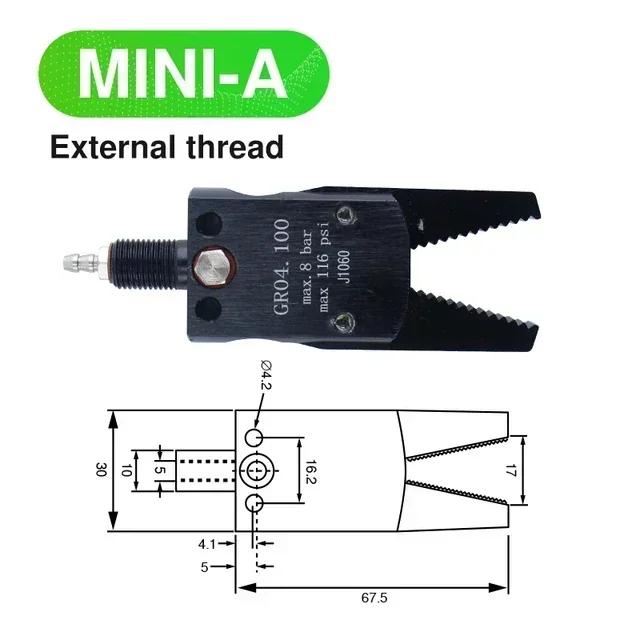 Манипулятор Мини-захват MiniA GR04 100 J1060 Зажим для сопла STAR Маленький захват J108