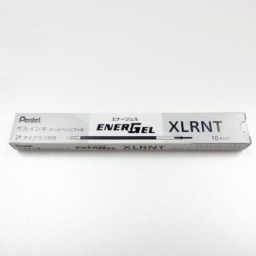 Pentel Customized Pen Refill Energel Eye Plus 0.5 Black 10 Pieces XLRNT5-A