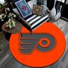 Philadelphia Flyers,Round Area Rug,Carpet Rug for Living Room Bedroom Sofa Playroom Decor,Non-slip Floor Mat