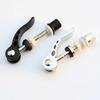 Black Bike Seat Clamp Rustproof Corrosion Resistant Reusable Quick Release Bike Seat Clamp Pipe Clamp Locking Screws