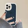 Кожаный чехол для телефона J-Joops с логотипом для iPhone 16 15 14 Plus 13 12 11 Pro Max Case