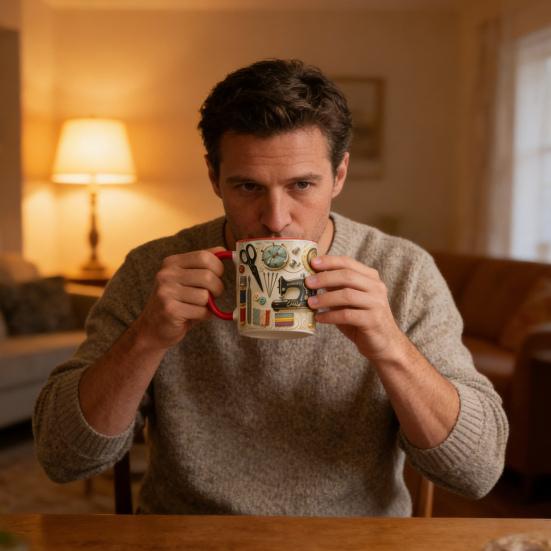 Персонализированная кружка для шитья, Кофейная кружка с вышивкой и дизайном швейной машинки, Для женщин, швей, квилтеров, рукодельниц, Креативный подарок для мамы, бабушки, на праздник