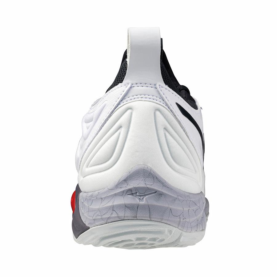 Mizuno Волейбольные кроссовки Белые Красные и Черные Унисекс V1GA231296