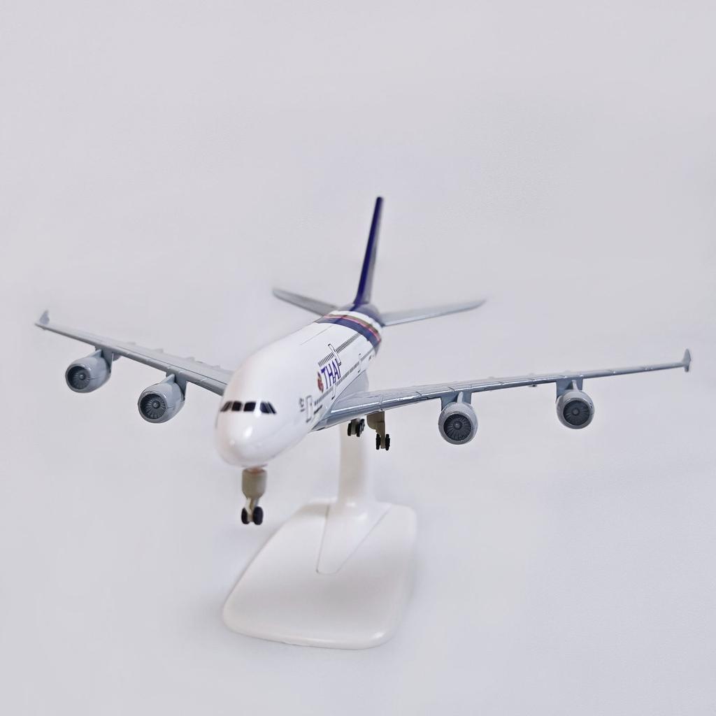 1:400 A380 Модель самолета Thai Airways Статический сплав Самолет Дисплей Авиалайнер Сувенир для украшения гостиной Коллекция