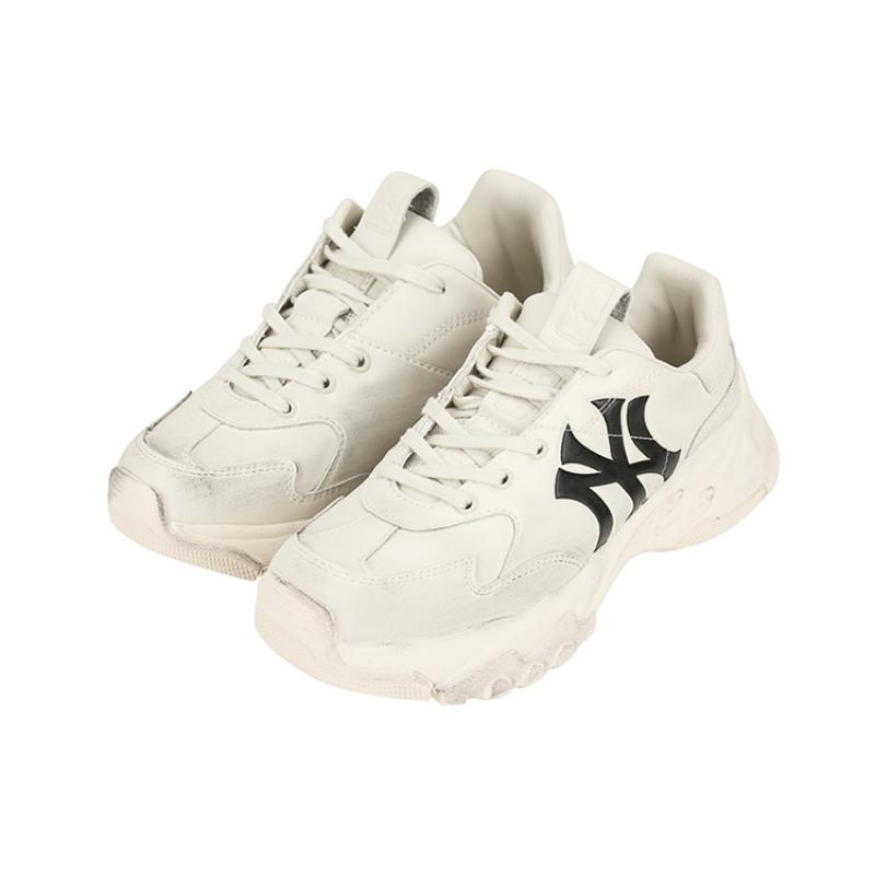MLB Big Ball Chunky Sneakers Unisex Low top Beige Sneakers 32SHC7011-50I