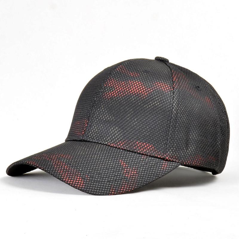 Outdoor Camouflage Baseball Cap With Breathable Polyester For Men And Women Summer Sun Protection