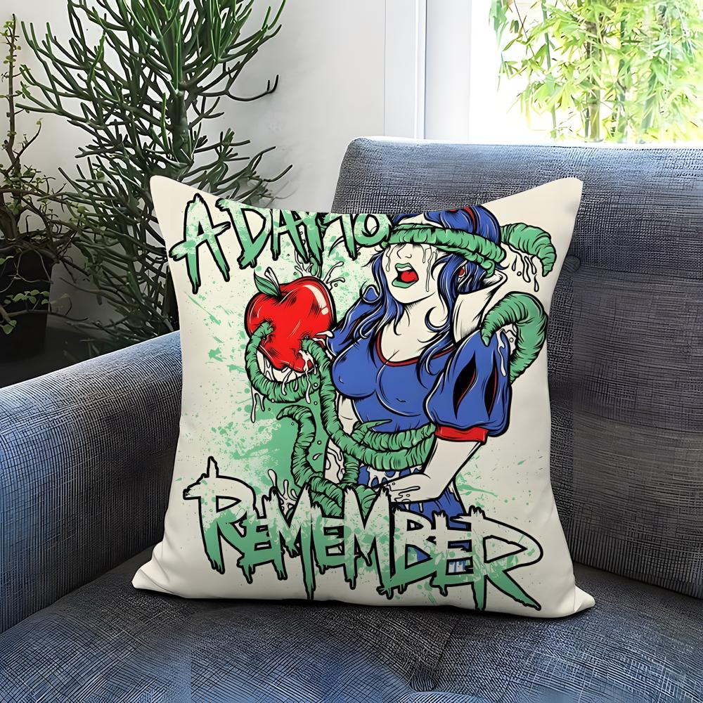 Hot Aa Day to Rememberful Cushion Cover Comfortable Reversible Pillow Cover Ideal for Car Sofa Bedroom Beyond