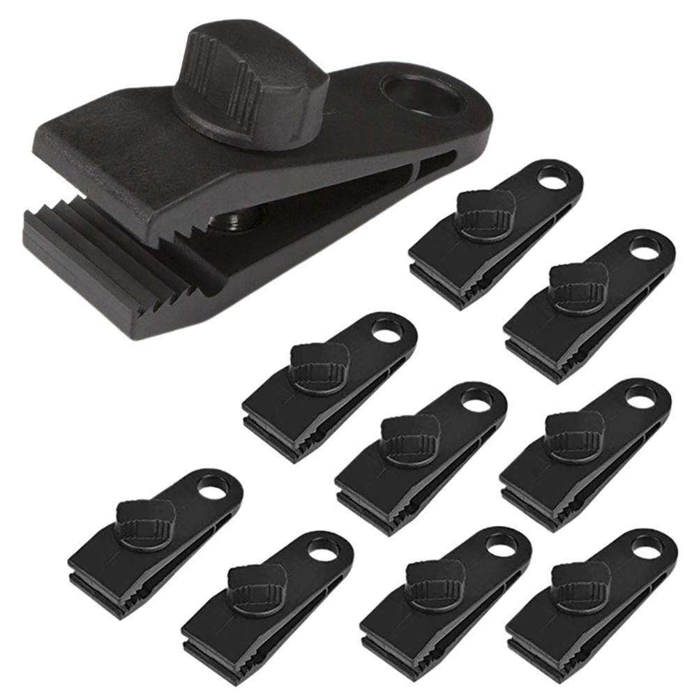 10PCS Tarpaulin Clip Tents Clip Portable Waterproof Instant Awning Clamp for Boat Cover Awning