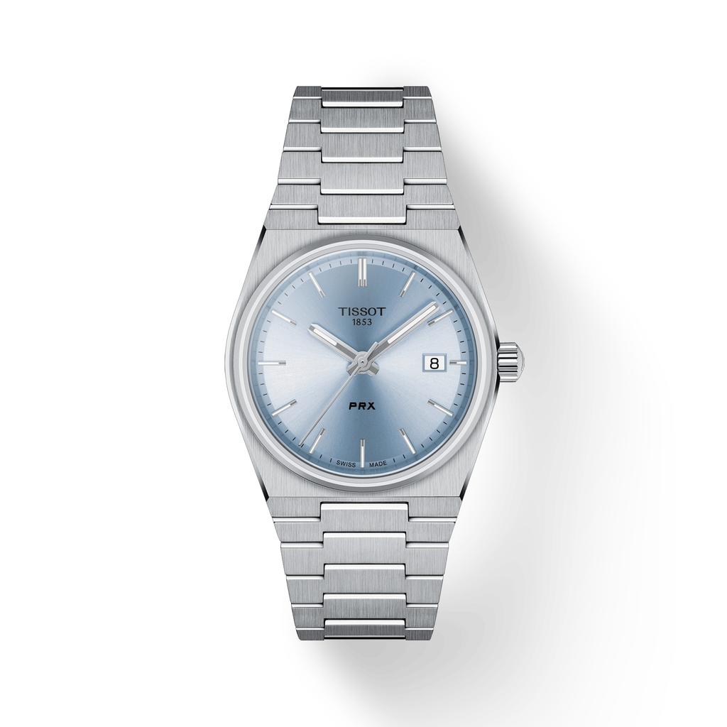 Tissot Мужские модные часы из нержавеющей стали с синим циферблатом T137.210.11.351.00