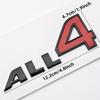3D Plastic ALL4 Logo Door Emblem Badge Sticker Car Decals For MINI Cooper R61 F60 Countryman Paceman