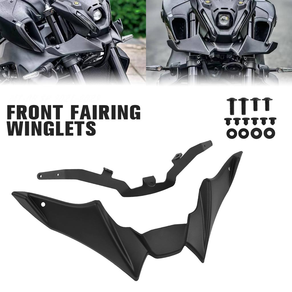 Для мотоцикла YAMAHA MT-09 MT09 MT 09 SP 2025-UP передний спойлер Downforce Naked Frontal Spoilers Winglet Aerodynamic Wing Kit