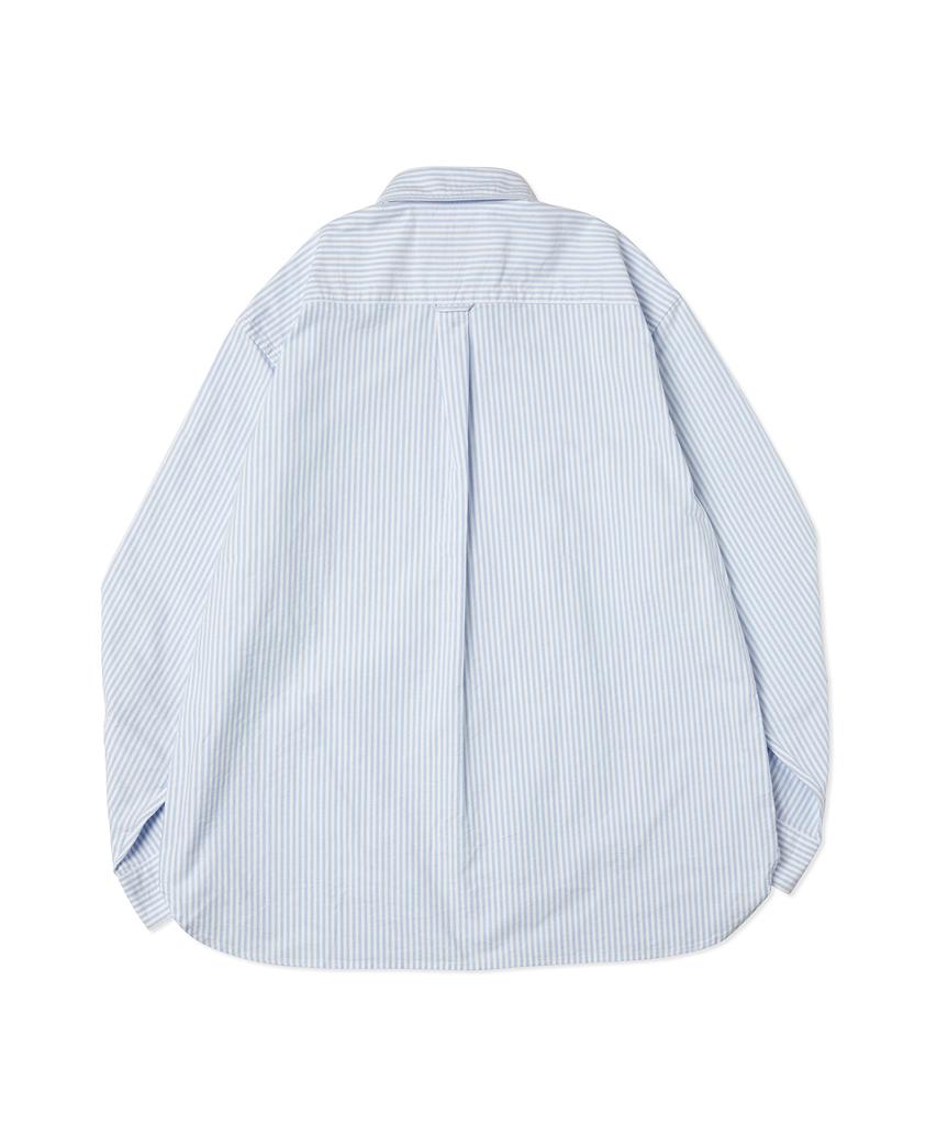 PRODESHIRT [Relax] D-950 Oxford Striped Shirt (Blue)