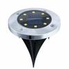 8LED3 Solar Underground Light Multi-Color Solar Lights Outdoor Buried Solar Led Lamp  Path Park Way