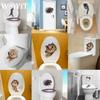 3D Creative Cat Three-dimensional Wall Stickers Home Decoration Refrigerator Stickers