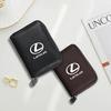 Для Lexus Держатель водительских прав Сумка для карт из ПУ-кожи Для автомобильных документов ID-паспорта Кошелек для карт Автоаксессуары